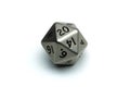 Twenty sided dice used in roleplaying games