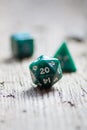 Twenty sided dice