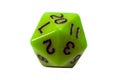 Twenty Sided Die Royalty Free Stock Photo