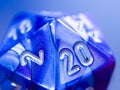 Twenty sided die Royalty Free Stock Photo