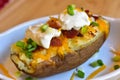 Twice baked potatoes