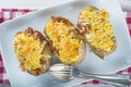 Twice baked stuffed potatoes