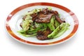 Twice cooked pork , chinese food Royalty Free Stock Photo