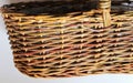 Twig wicker basket texture Royalty Free Stock Photo