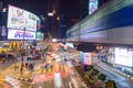 Fast monorail train at Buking Bintang district