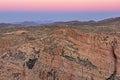 Twilight Apache Trail Tonto National Forest Royalty Free Stock Photo