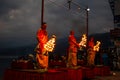 Twilight Buddhist Fire Ceremony