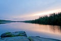 Twilight in Canoe Country