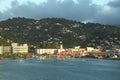 Twilight at Castries, Saint Lucia, Caribbean Island