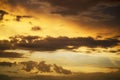 Twilight cloud formation