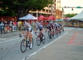 Twilight Criterium Bike Race Royalty Free Stock Photo