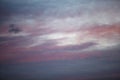 Twilight dawn sky with clouds nature Royalty Free Stock Photo