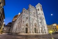 Twilight at the Duomo in Florence, Italy.