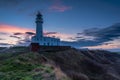Twilight at Flamborough Head Lighthouse Royalty Free Stock Photo