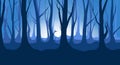 Twilight forest backdrop Royalty Free Stock Photo