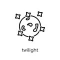 twilight icon from Weather collection.