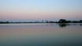 Twilight on Inya Lake, Yangon, Myanmar