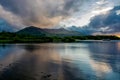 Twilight at Lough Leane in Ireland Royalty Free Stock Photo