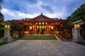 Twilight at Naminoue Shrine in Naha, Okinawa, Japan Royalty Free Stock Photo