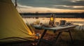 Twilight Oasis: An Award-Winning Camping Retreat on the Swedish Lakeshore