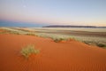 Twilight over the dunes