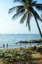 Twilight at Pattaya beach