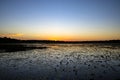Twilight, Pre Sunrise Over Lake Royalty Free Stock Photo