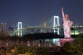 twilight time at Tokyo city in Japan