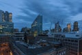 Twilight view of the City of London