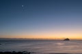 Twilight at Wembury Royalty Free Stock Photo