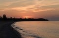 Twilight on a Wilderness Beach