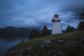 Twilight, Woody Point, Gros Morne National Park, Newfoundland & Royalty Free Stock Photo
