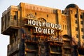 The Twilight Zone Tower of Terror Hollywood Tower Hotel i Royalty Free Stock Photo