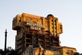 The Twilight Zone Tower of Terror Hollywood Tower Hotel i Royalty Free Stock Photo