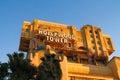 The Twilight Zone Tower of Terror Hollywood Tower Hotel i Royalty Free Stock Photo