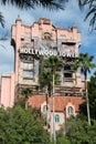 Twilight Zone Tower of Terror ride at Disney`s Hollywood Studios Orlando Florida Royalty Free Stock Photo