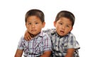 Twin asian boys