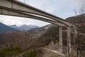 A twin bridge of Egnatia Motorway in Greece