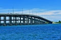 A bridge over calm water Royalty Free Stock Photo