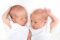 Twin brothers Royalty Free Stock Photo