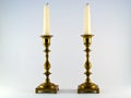 Twin Candelabras Royalty Free Stock Photo