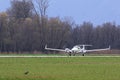 Twin engine private plane Royalty Free Stock Photo