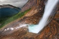 Twin Falls - Yoho National Park Royalty Free Stock Photo