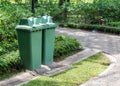 Twin green bin