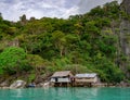 The Twin Lagoons are one of the must-see destinations in the Coron Island Palawan Philippines Royalty Free Stock Photo