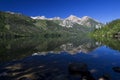 Twin Lakes in Sierra Nevada Royalty Free Stock Photo