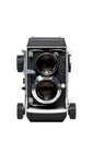 Twin lens reflex camera Royalty Free Stock Photo