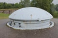 Twin 75mm gun turret WW1 Fort Froideterre, France