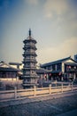 Twin Pagodas Royalty Free Stock Photo