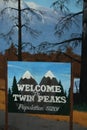 Twin Peaks Royalty Free Stock Photo